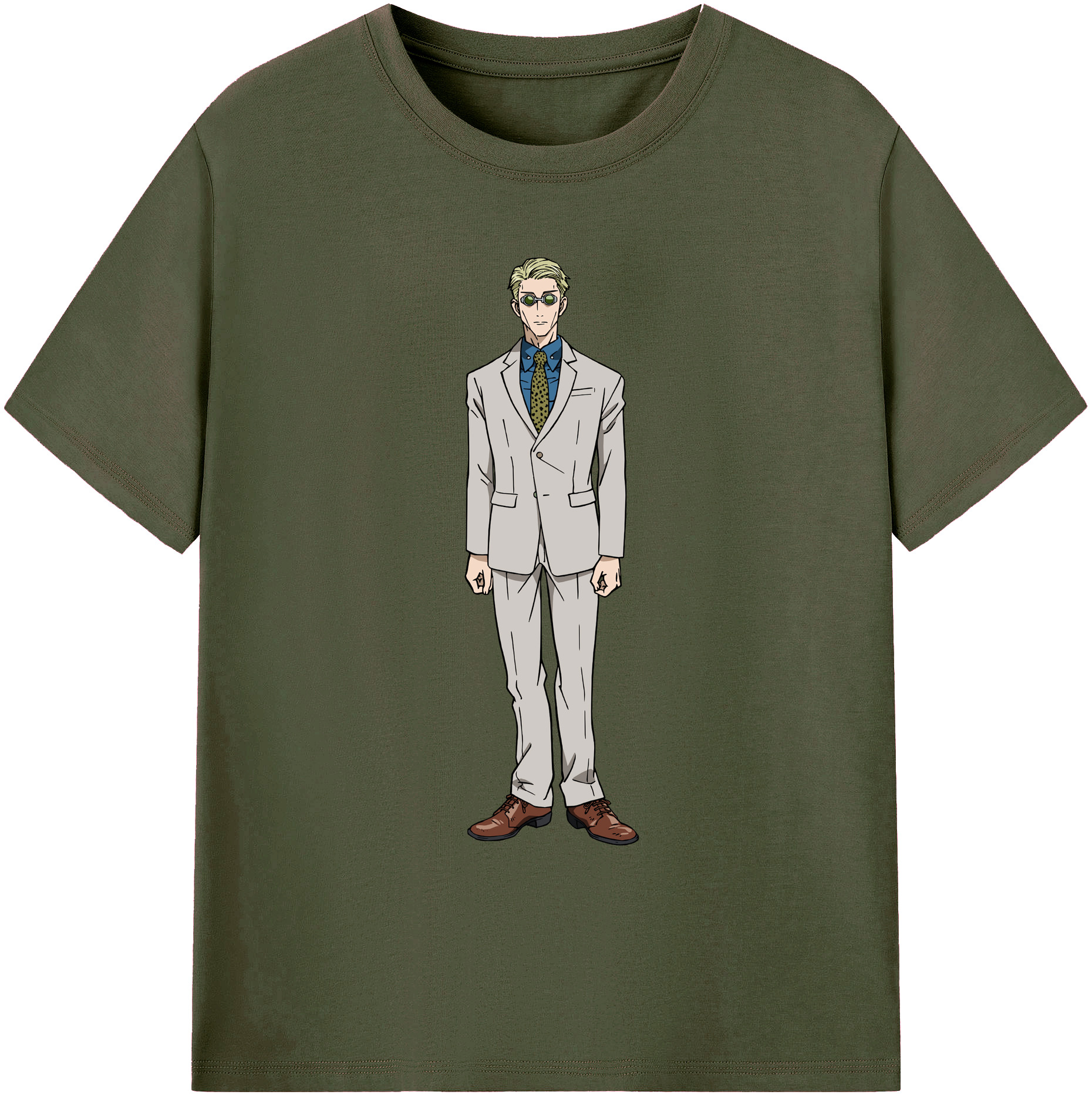 （画像用） 呪術廻戦 Jujutsu Kaisen 綿100％ メンズ半袖Tシャツ｜肌触りやわらか＆通気性